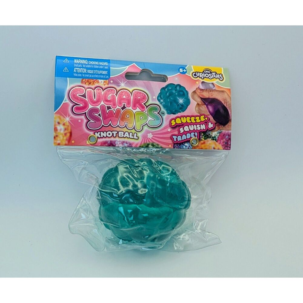 ORB Sugar Swaps Knot Ball Squishy Sensory Stress Relief Fidget Toy Aesthetic